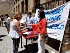 Manifestación en Duruelo
