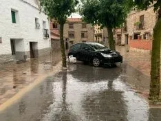 Una de las imágenes dejada por la tormenta. . /MALM