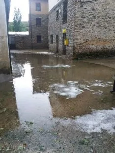 Una de las imágenes dejada por la tormenta. . /MALM