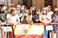 Los Reyes de España visitan Soria.