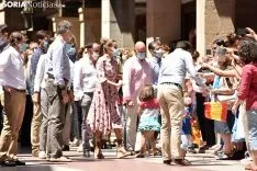 Los Reyes de España visitan Soria.