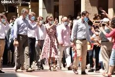 Los Reyes de España visitan Soria.