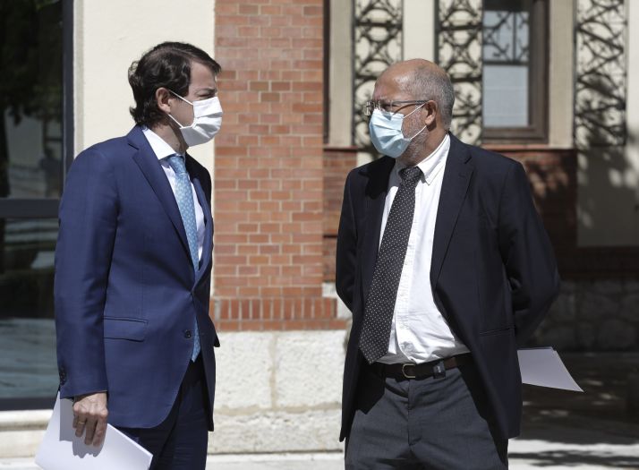 Mañueco e Igea destacan la cohesión y la estabilidad conseguidas tras un año de legislatura