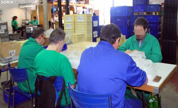 Taller de Asovicauto en el polígno Las Casas de Soria. /SN