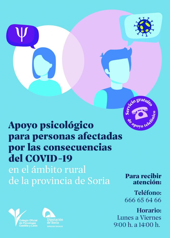 Diputación ofrece apoyo Psicológico a personas afectadas por la enfermedad Covid 19