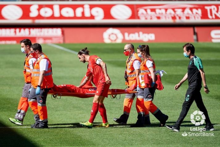 Numancia: Las bajas se ceban una corta plantilla de cara a los últimos y decisivos 5 partidos