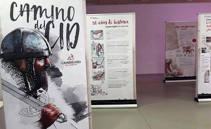 La expo del Camino del Cid sigue su ruta por la provincia