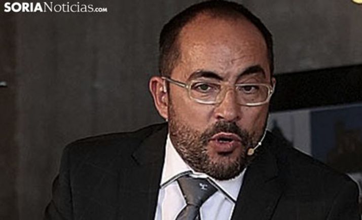 Luis Rey, portavoz del Ayuntamiento de Soria en el comité. /SN