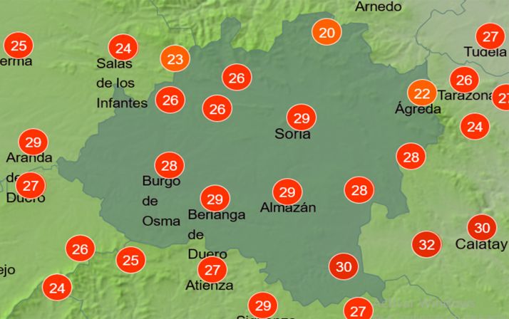 El tiempo en Soria: Otro día de notable oscilación térmica