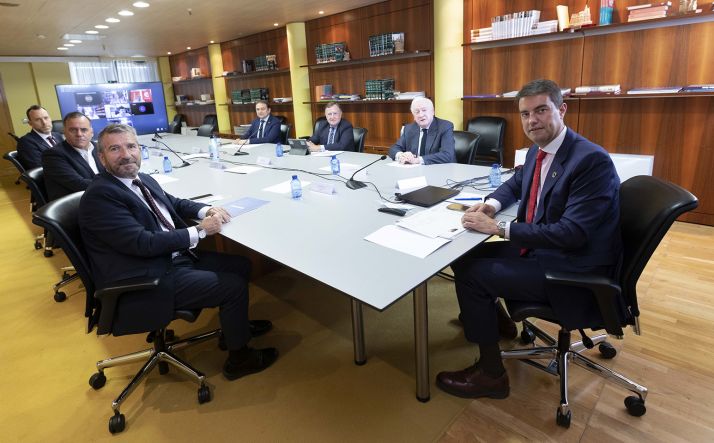 Una imagen de la reunión de este miércoles. /Jta.