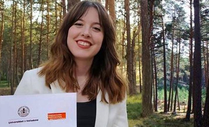 La soriana Sara Rupérez, sobresaliente en su trabajo de fin de máster en la UVa 