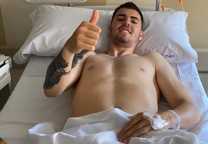 Álex Sola, deseoso de volver a jugar