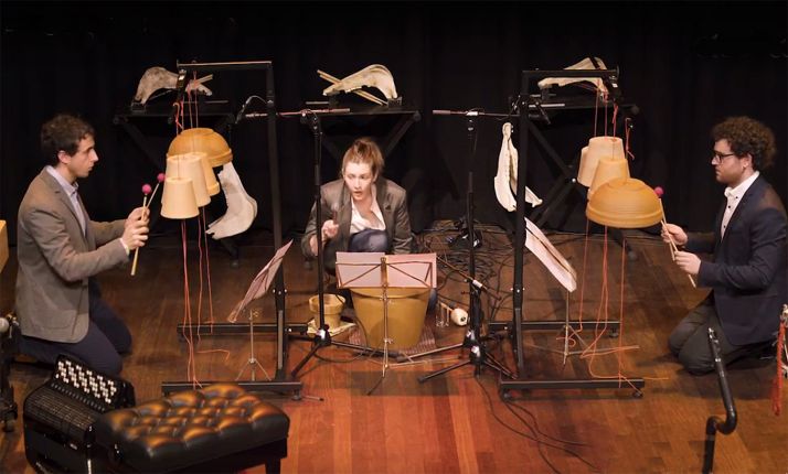 Un concierto del grupo. 