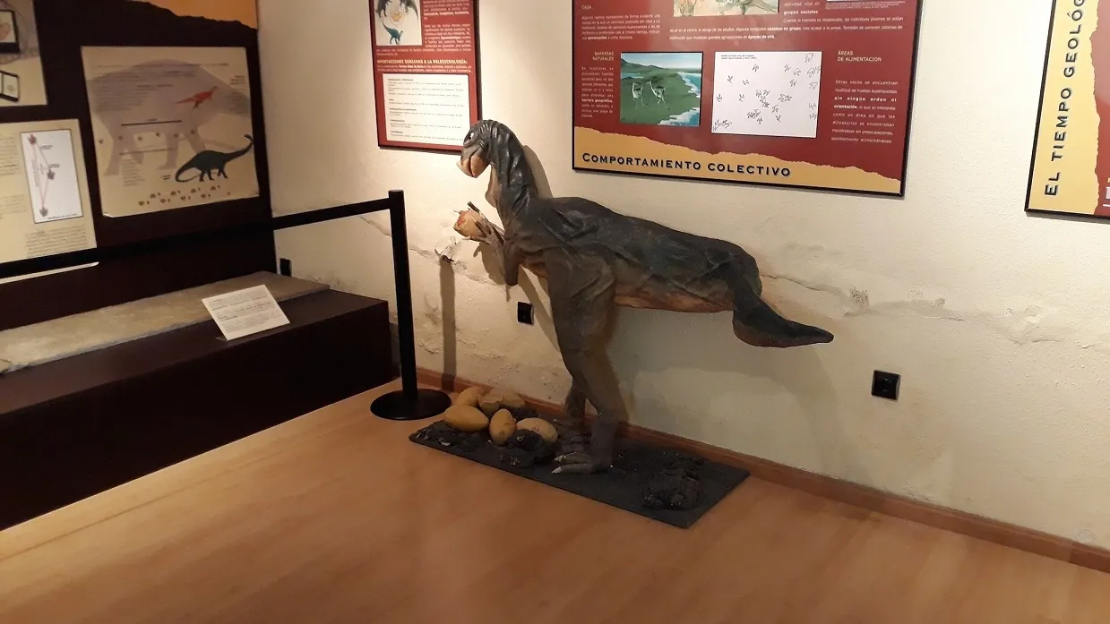 Aula Paleontológica de los Dinosaurios de Villar del Río.