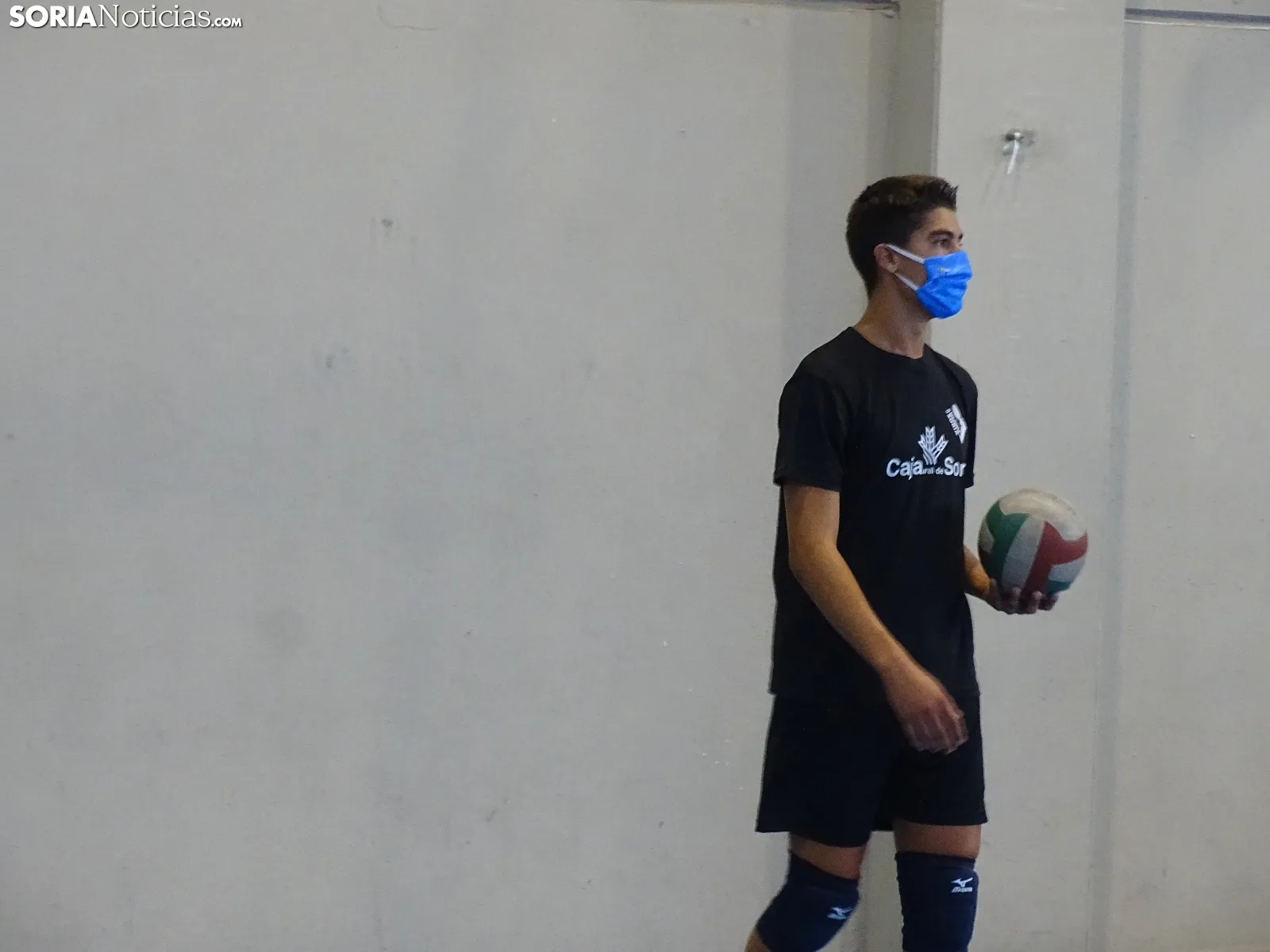 Una imagen del entrenamiento de este lunes. /SN