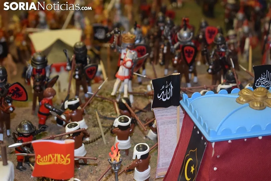 Foto 11 - Un reto veraniego: descubrir los mu&ntilde;ecos intrusos que hay en la exposici&oacute;n de playmobil 'La batalla de las Navas de Tolosa' de Garray