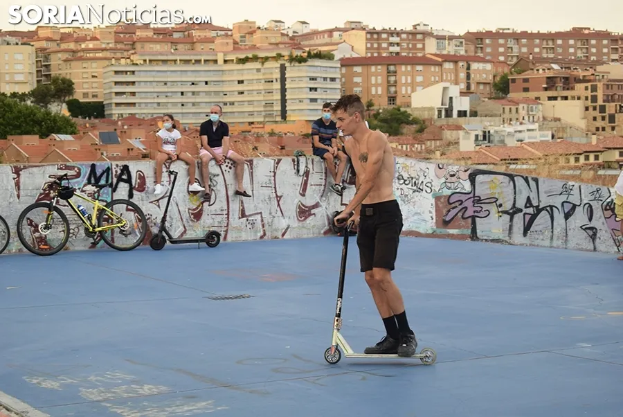 Foto 11 - Suspendida una exhibici&oacute;n de skate por no poderse garantizar las medidas anti Covid