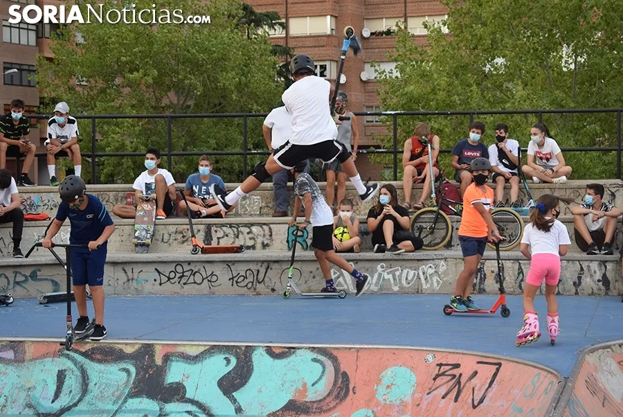 Foto 2 - Suspendida una exhibici&oacute;n de skate por no poderse garantizar las medidas anti Covid
