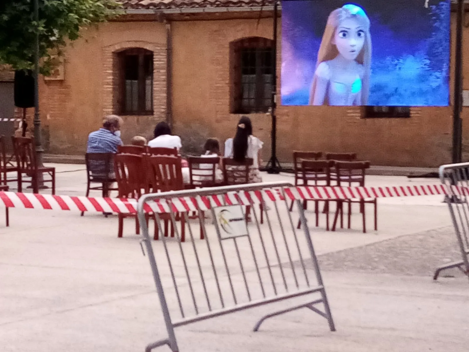 Proyección de 'Enredados' en Lodares de Osma.