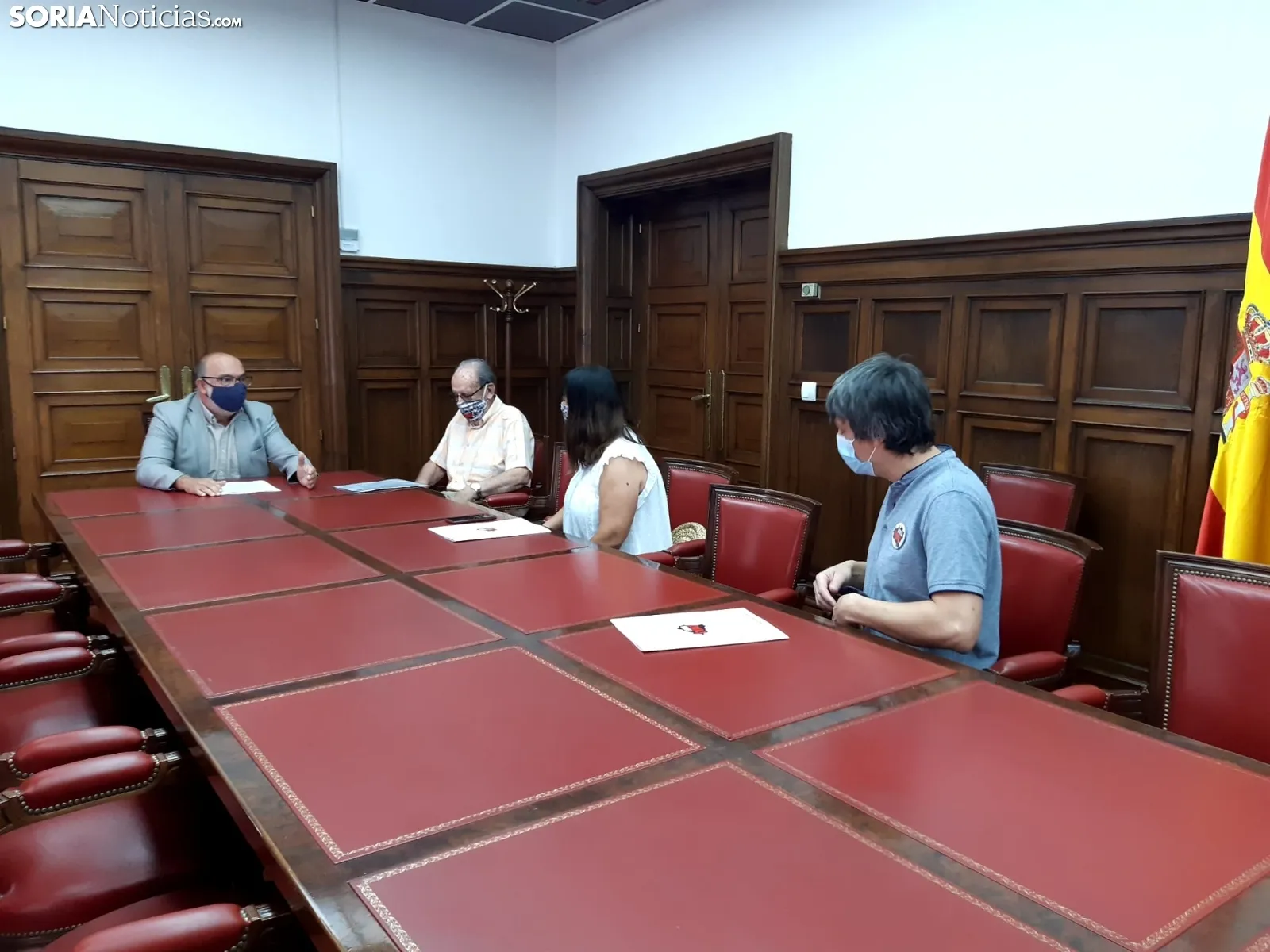 La Soria ¡Ya! se cita con el subdelegado Miguel Latorre.