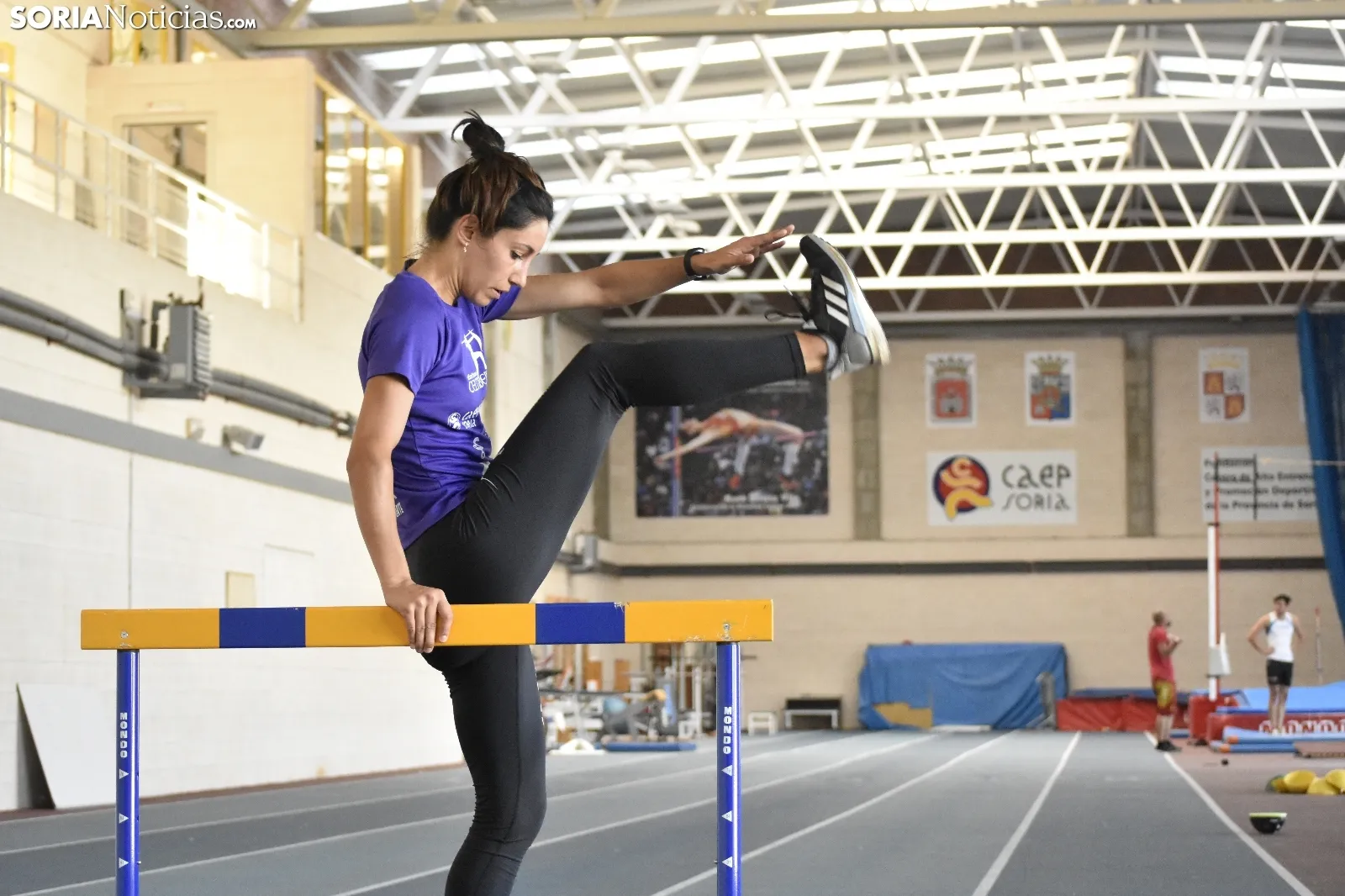 Entrenamientos del Atletismo Numantino y Las Celtíberas.