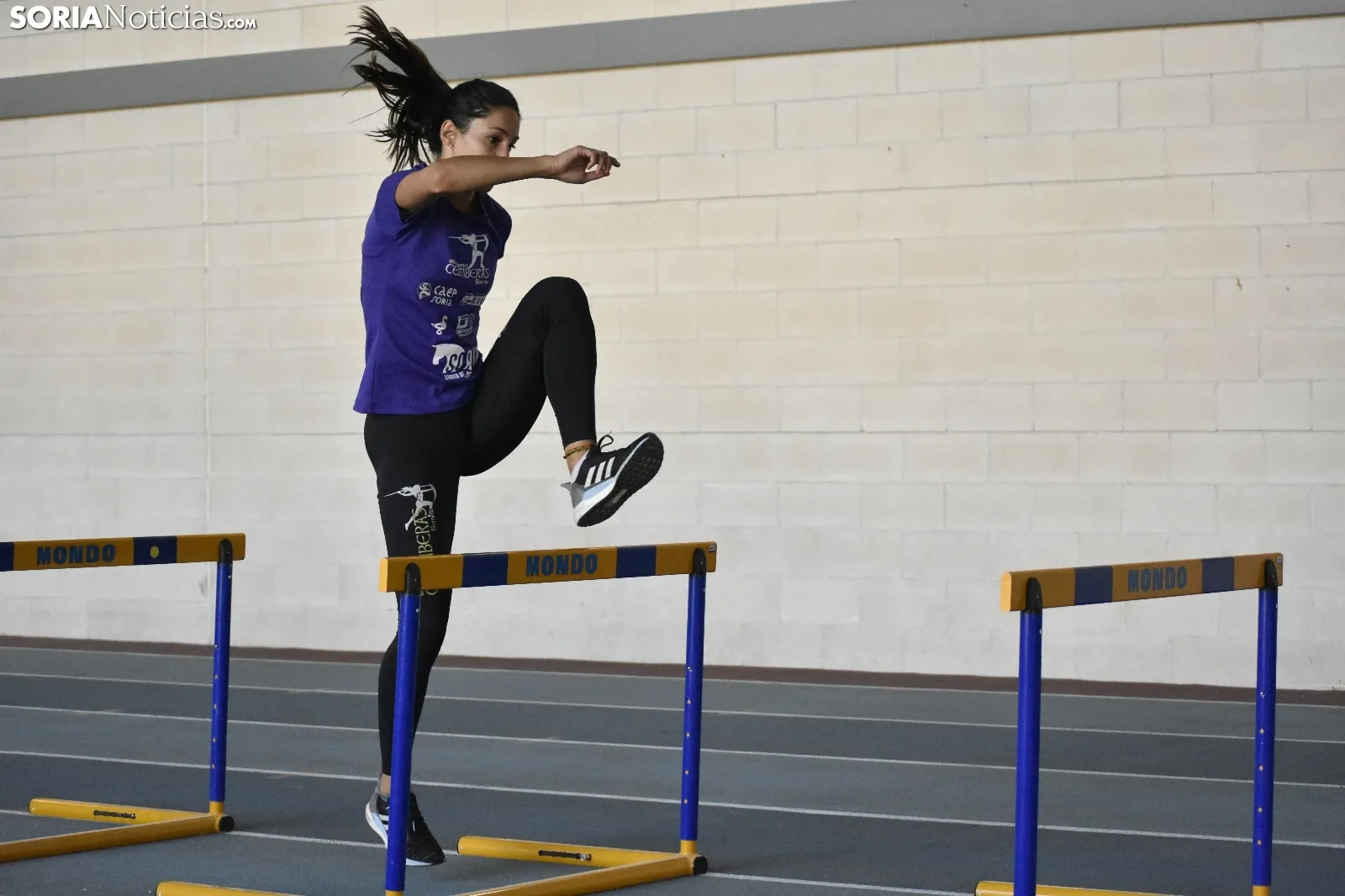 Entrenamientos del Atletismo Numantino y Las Celtíberas.