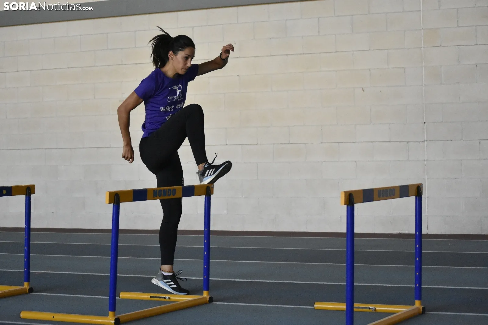Entrenamientos del Atletismo Numantino y Las Celtíberas.