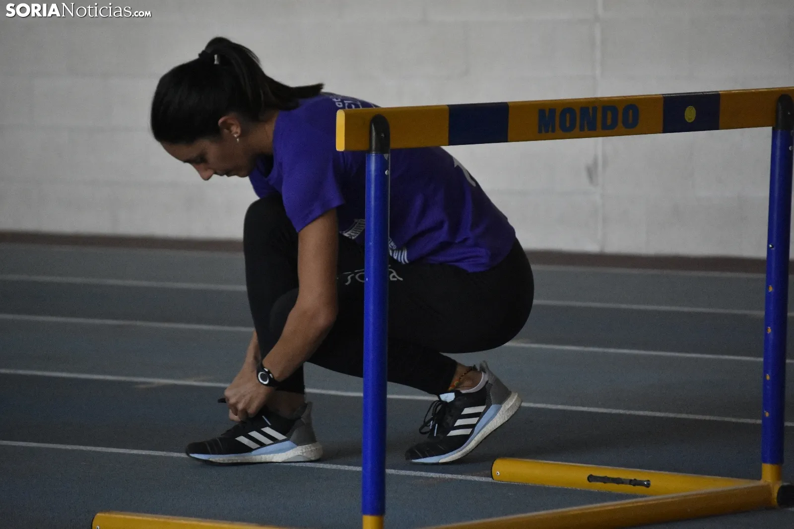 Entrenamientos del Atletismo Numantino y Las Celtíberas.