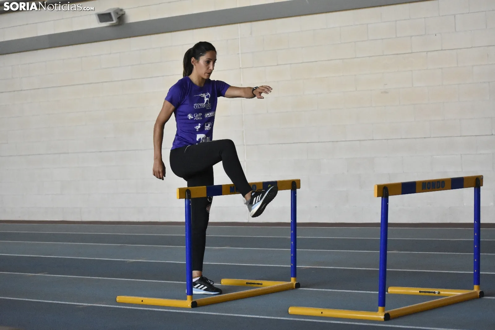 Entrenamientos del Atletismo Numantino y Las Celtíberas.