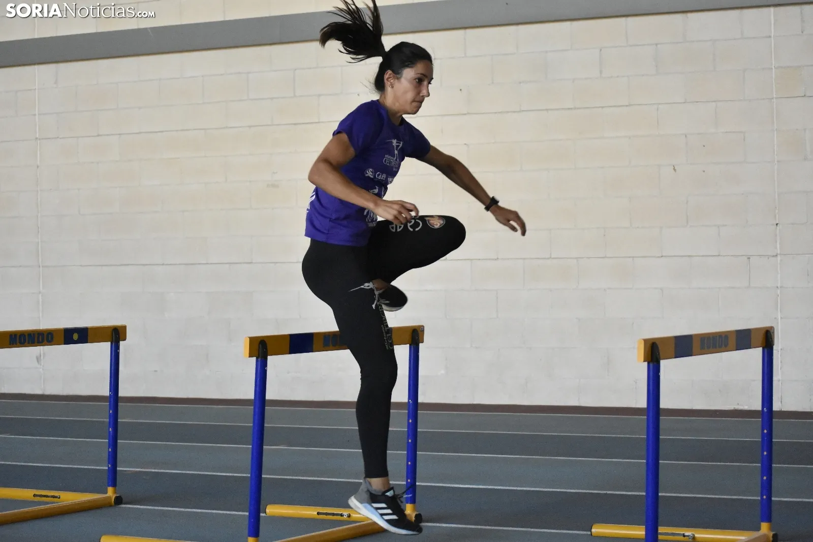 Entrenamientos del Atletismo Numantino y Las Celtíberas.