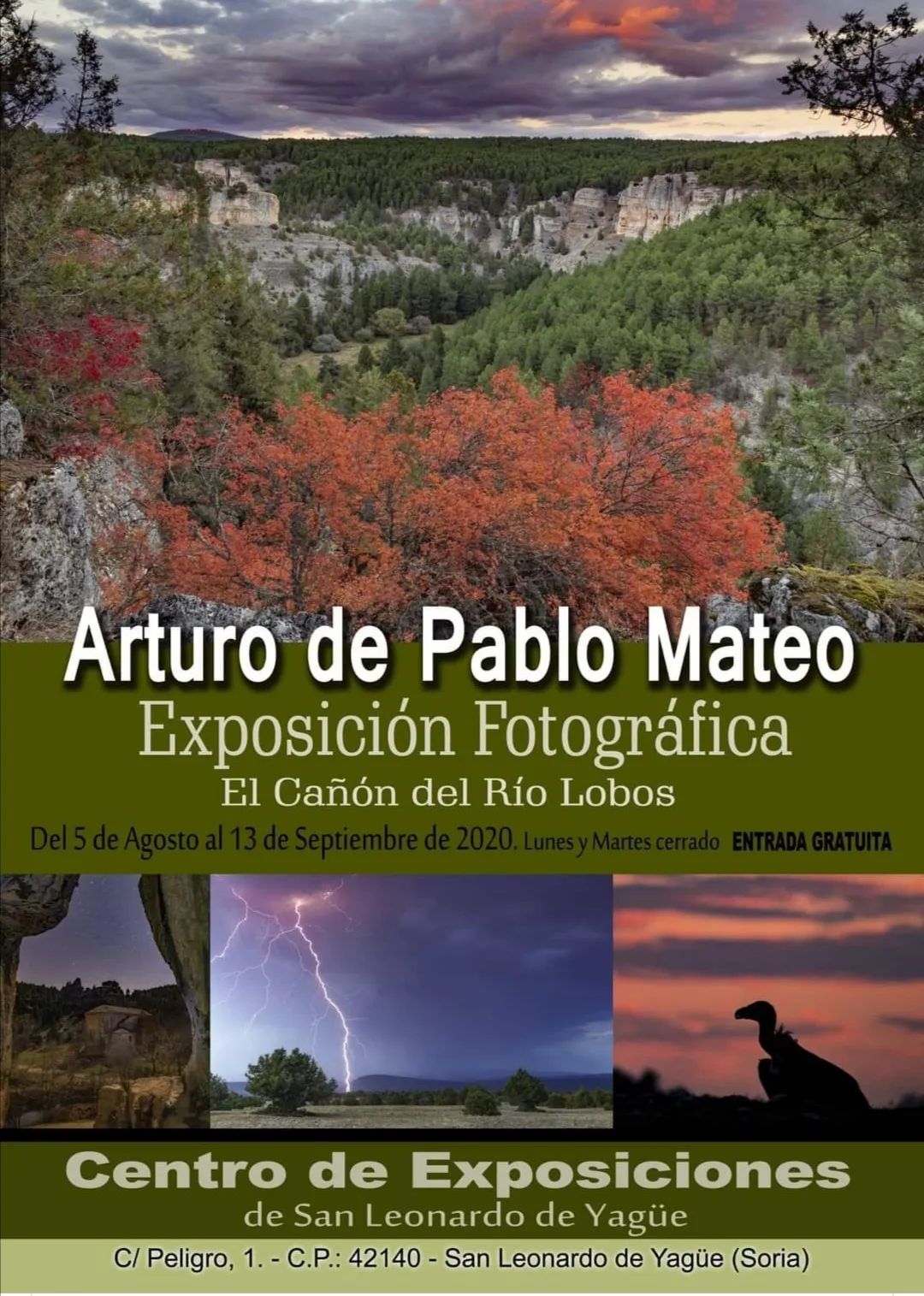 Foto 2 - Arturo de Pablo Mateo expone sus fotograf&iacute;as sobre el Ca&ntilde;&oacute;n del R&iacute;o Lobos