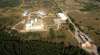 Imagen aérea de las instalacioes en Lubia
