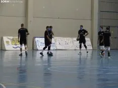 Una imagen del entrenamiento de este lunes. /SN