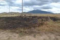 Una imagen del terreno que ha sido pasto de las llamas. /SN