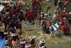 Foto 3 - Un reto veraniego: descubrir los mu&ntilde;ecos intrusos que hay en la exposici&oacute;n de playmobil 'La batalla de las Navas de Tolosa' de Garray