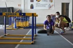 Entrenamientos del Atletismo Numantino y Las Celtíberas.