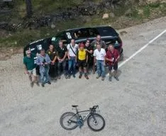 Foto 5 - Vuelta a Espa&ntilde;a: Perico Delgado sube a la Laguna Negra para RTVE
