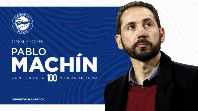 Oficial: Pablo Machín, nuevo entrenador del Deportivo Alavés