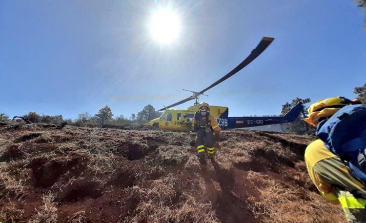 La BRIF de Lubia apoya a las comunidades autónomas en la extinción de incendios forestales