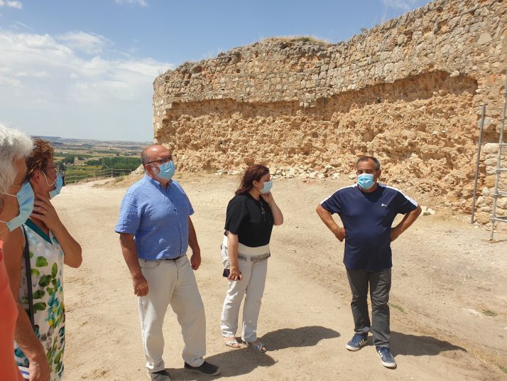 Las obras del castillo de San Esteban de Gormaz estarán concluidas a finales de año