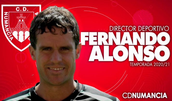 Fernando Alonso, nuevo director deportivo del CD Numancia