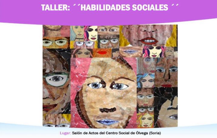 Taller femenino de habilidades sociales este miércoles en Ólvega