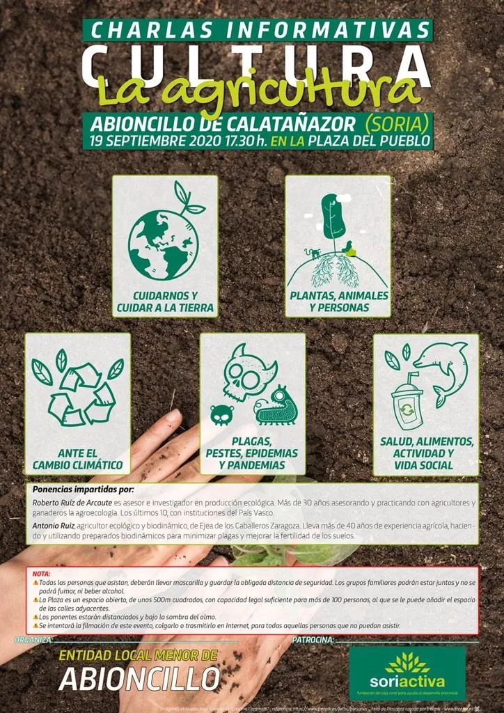 Foto 2 - Charla sobre agricultura ecol&oacute;gica en Calata&ntilde;azor