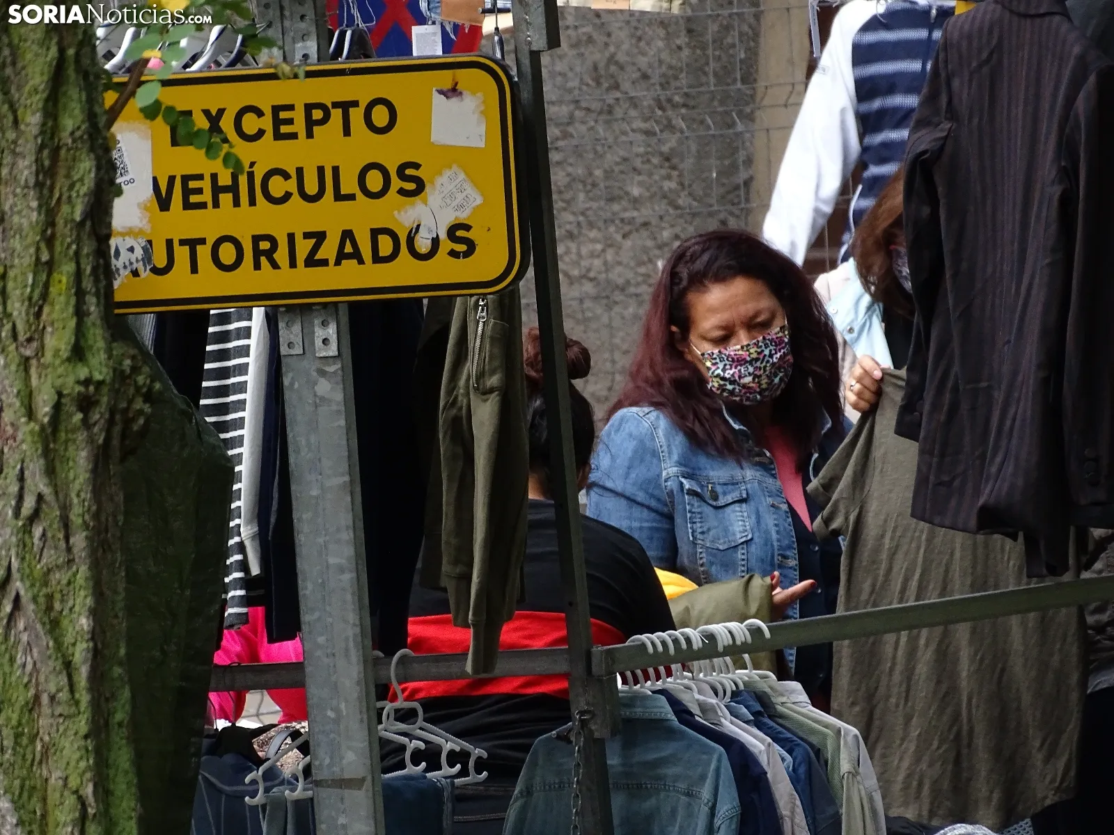 Una imagen del mercadillo este jueves. /SN