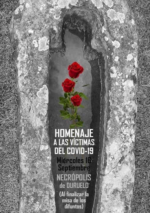 Foto 2 - Homenaje a los fallecidos por coronavirus en Duruelo