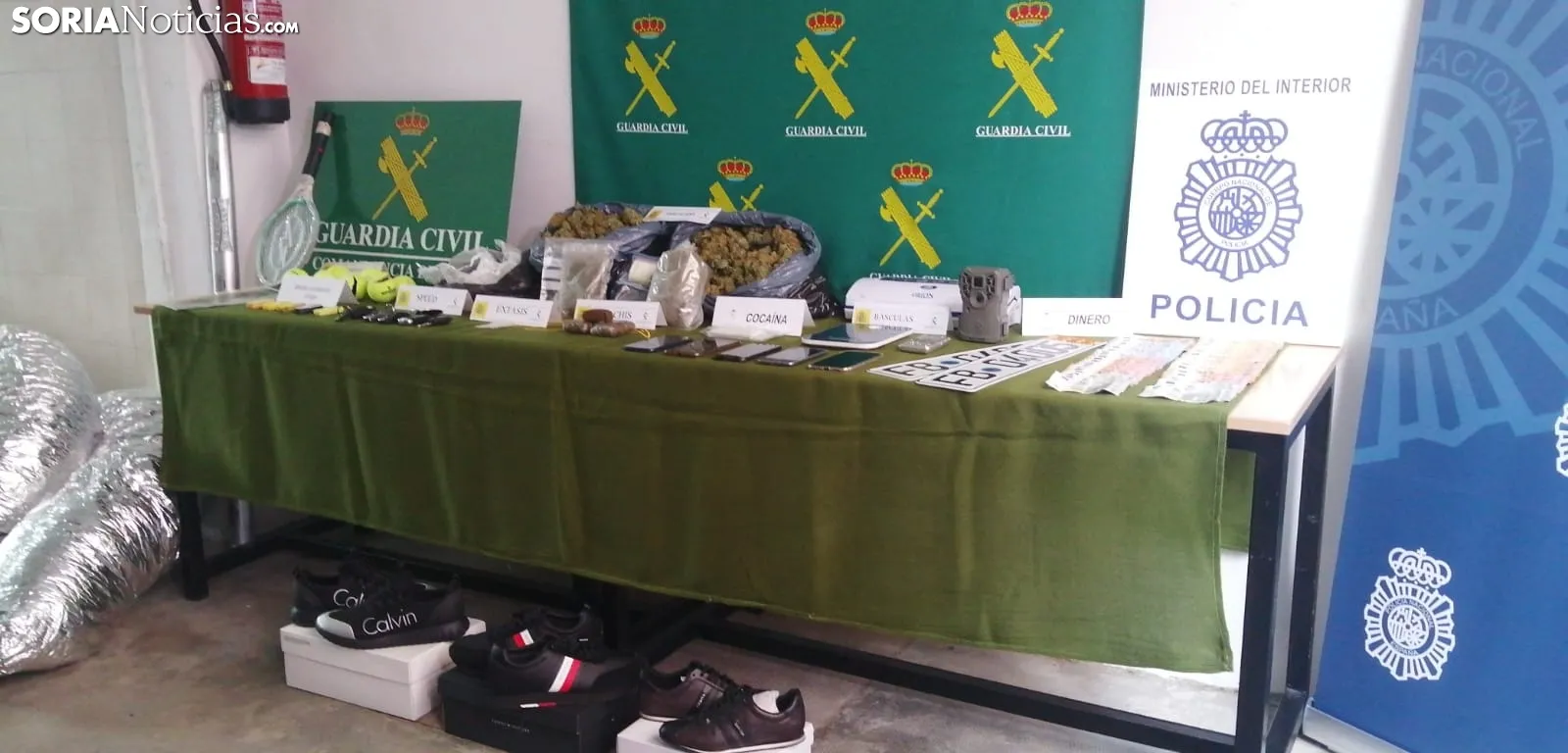 Foto 10 - Galer&iacute;a: Coches de alta gama y pelotas de tenis incautados en una macrooperaci&oacute;n contra la droga en Soria