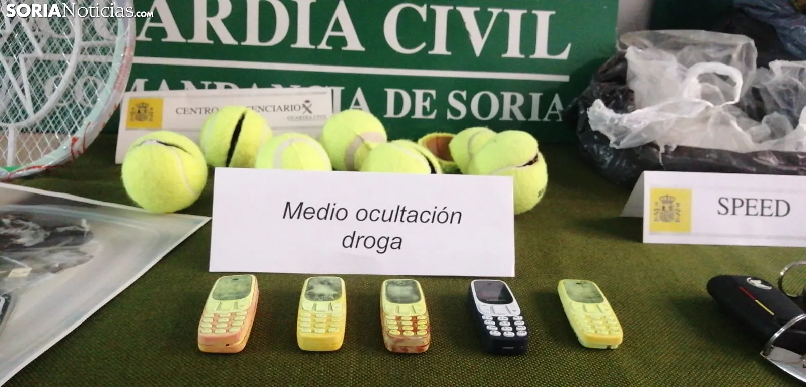 Foto 9 - Galer&iacute;a: Coches de alta gama y pelotas de tenis incautados en una macrooperaci&oacute;n contra la droga en Soria