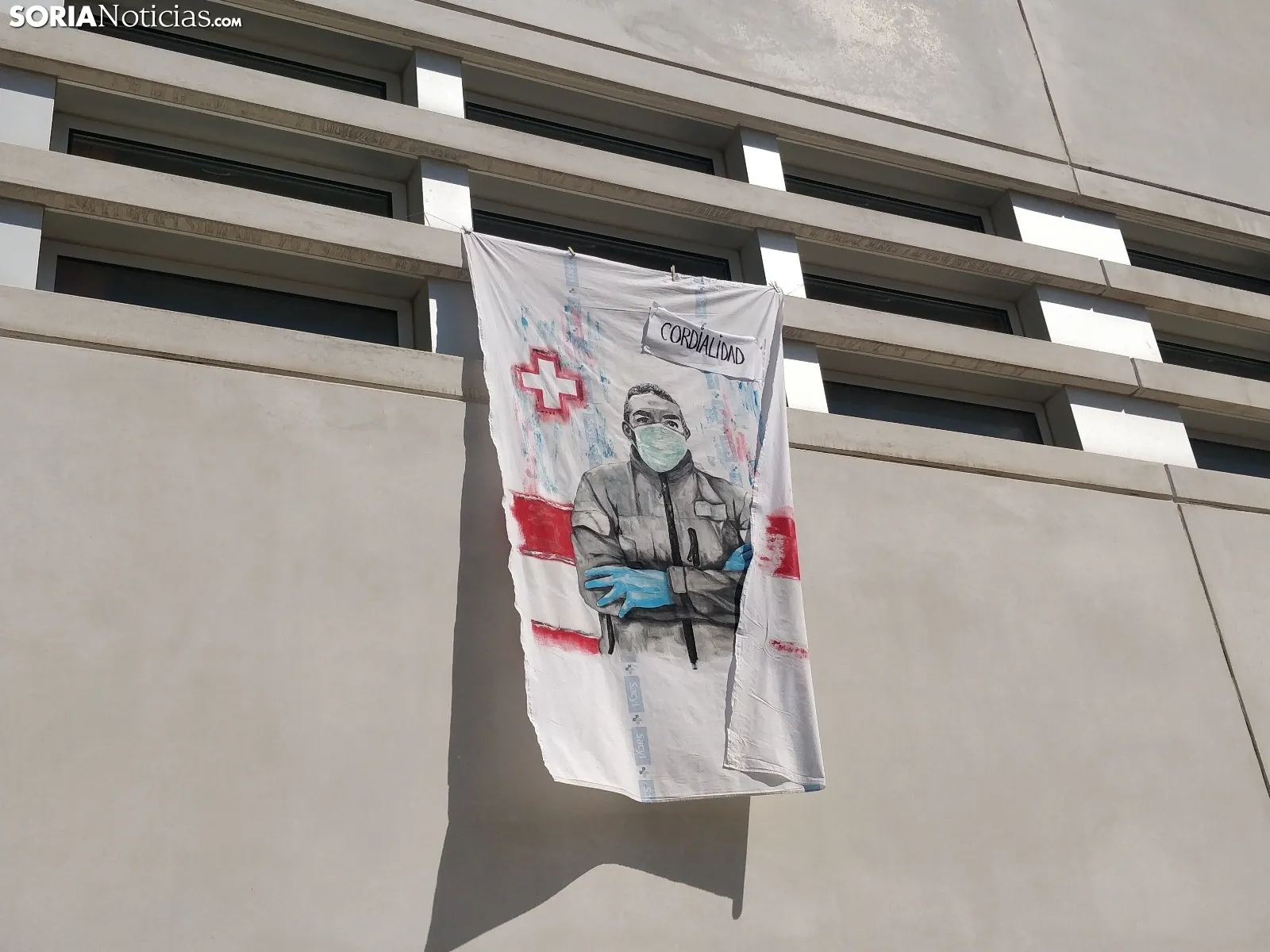 Foto 11 - Fotos: Arte para dar las gracias a los sanitarios que luchan contra el Coroanvirus