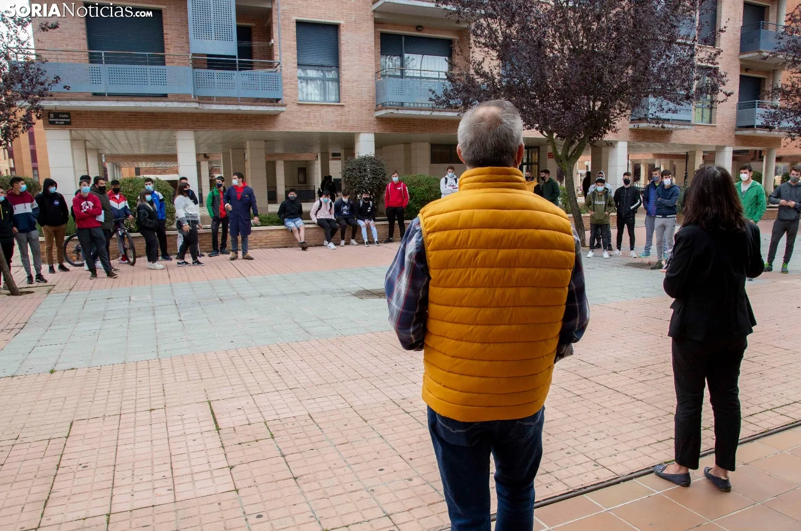 Vuelta a las aulas de la FP en Soria en el Pico Frentes. María Ferrer