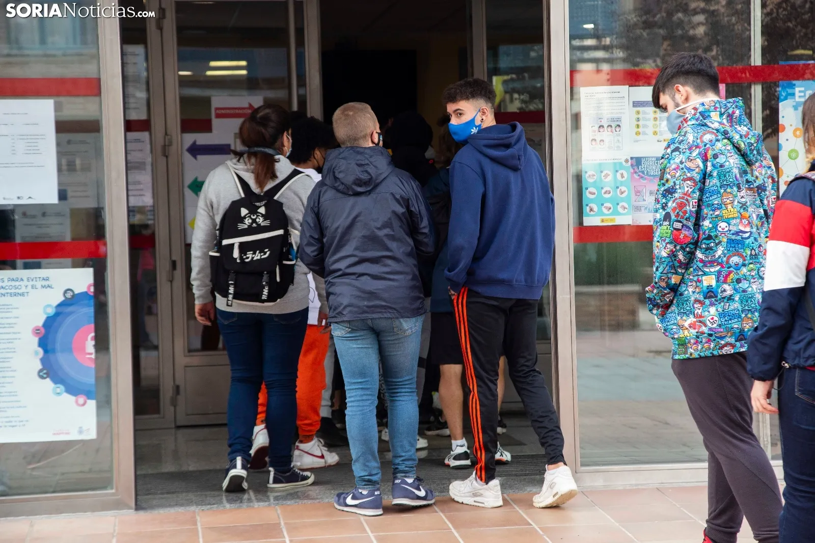 Vuelta a las aulas de la FP en Soria en el Pico Frentes. María Ferrer